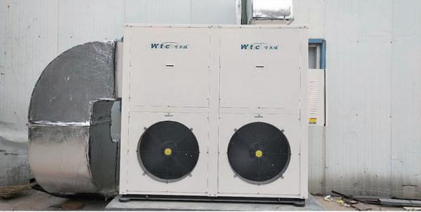 高效节能、智能控温、烘干品质好, 性漆烘干与空气源热泵更配